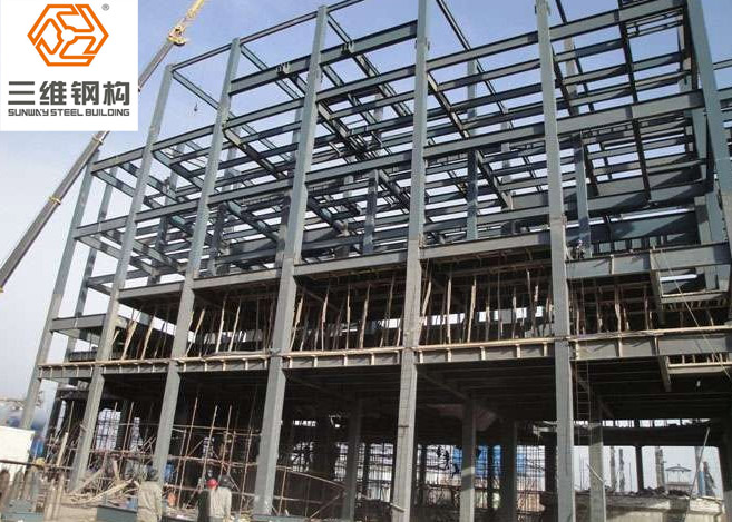 新黄金城hjc222钢结构工程案例