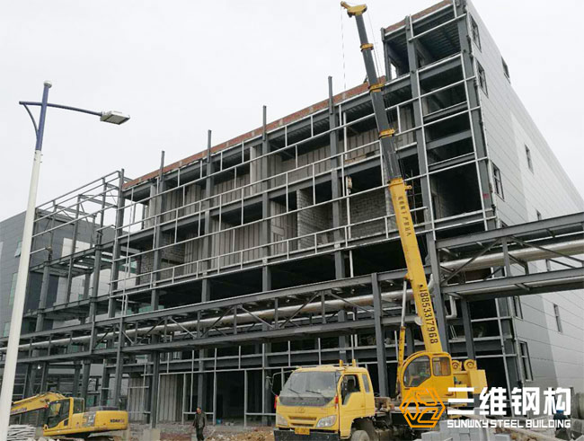 瑞阳制药高架立体库及连廊工程