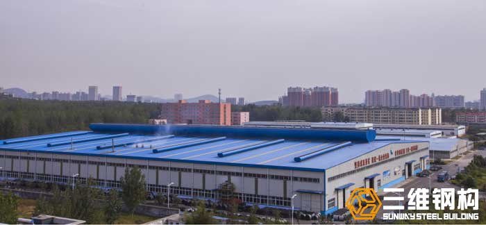 新黄金城hjc222轻钢结构厂房案例